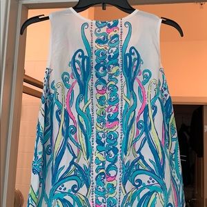 Lilly Pulitzer silk tank top blouse